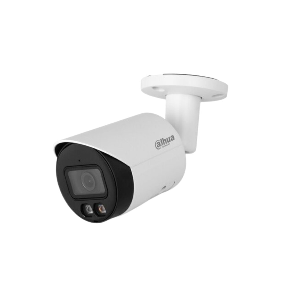 DAHUA IPC-HFW2449S-S-IL-0360B 4 MP FULL COLOR SMART DUAL ILLUMİNATİON FİXED-FOCAL BULLET KAMERA SESLİ (30M)