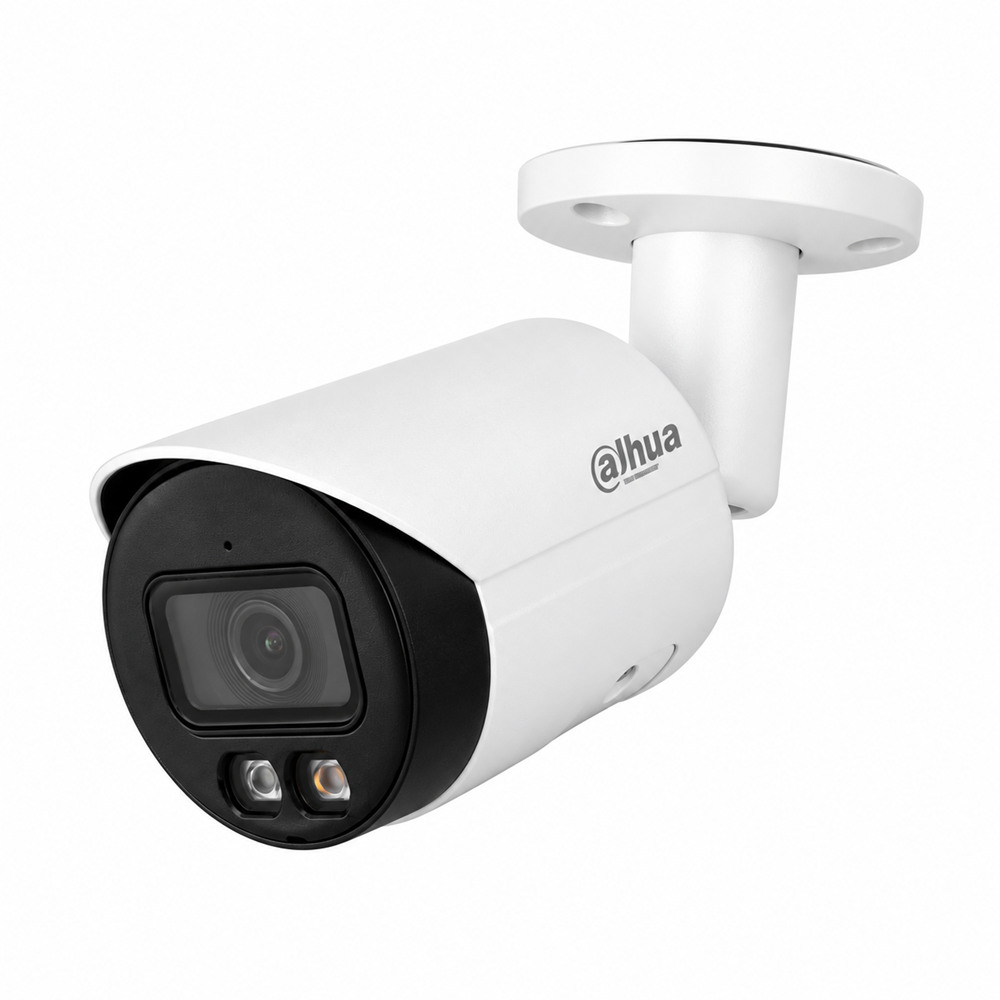 DAHUA IPC-HFW2249S-S-IL-0360B FULL COLOR 2 MP SMART DUAL ILLUMİNATİON FİXED-FOCAL BULLET KAMERA (30M)