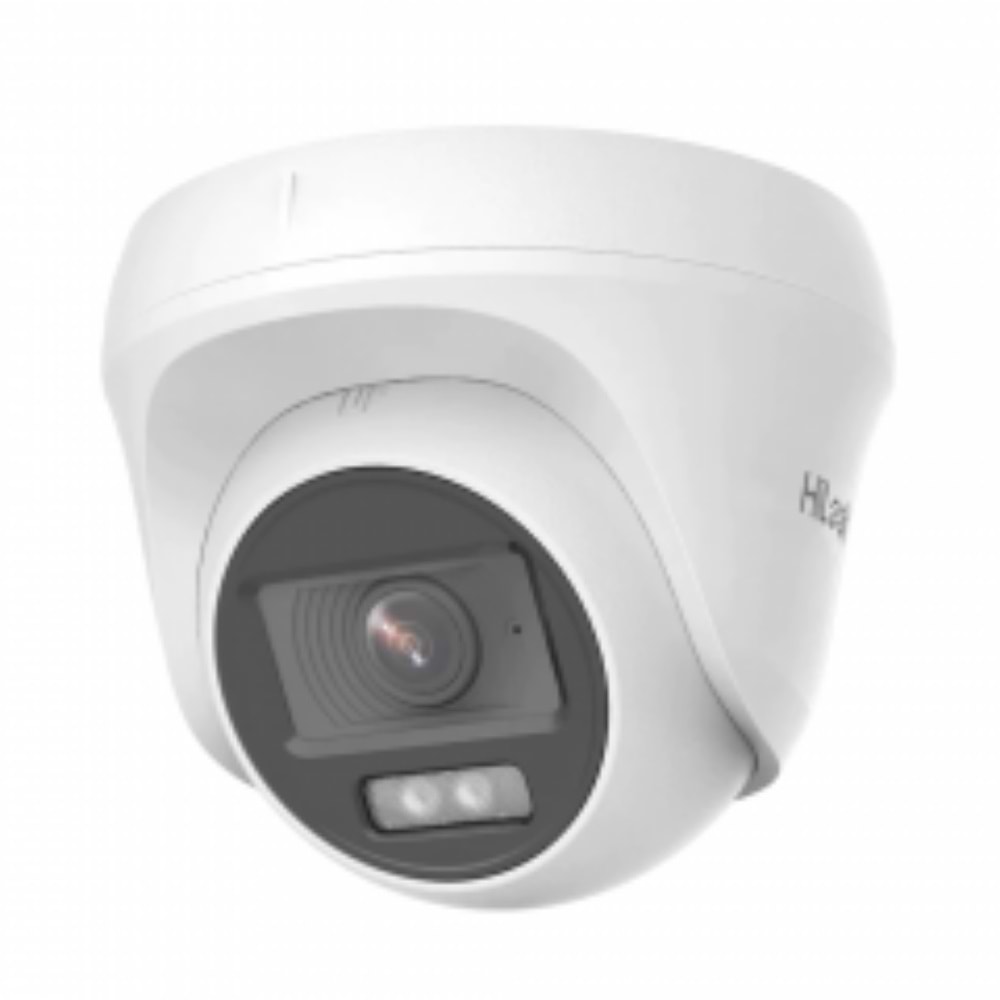 HILOOK THC-T127-LPS, 2MPİX, 20MT GECE GÖRÜŞÜ, 2,8MM LENS, DUAL LİGHT, DAHİLİ MİKROFON, DOME KAMERA