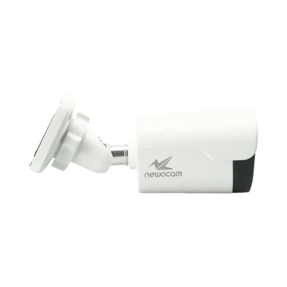 NEWOCAM MW-5402D 4MP DUAL LED METAL BULLET İP KAMERA SES+POE