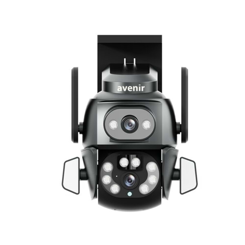AVENİR AV-M23 (WİFİ) 4MP (2+2) 2 KAMERALI PTZ WİFİ KAMERA