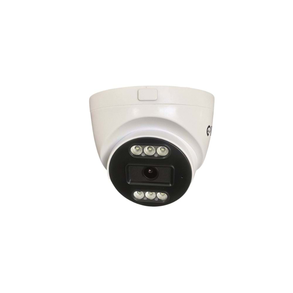 ZOTECH SMR-DMS406IP-P-A POE 4MP 6 SMART HYBRİD LİGHT 2.8MM H265 IP DOME KAMERA(SESLİ)(45MT.)(S)
