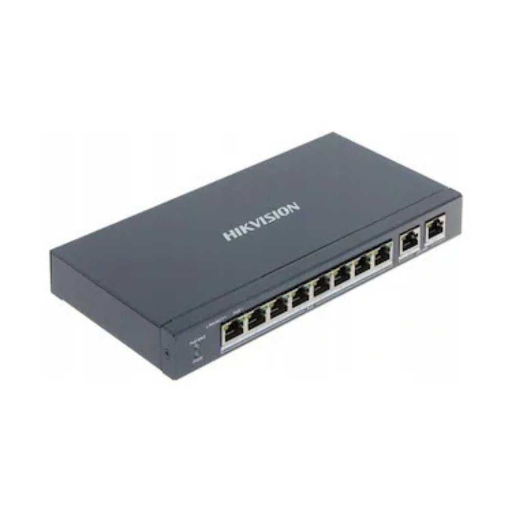 HİKVİSİON DS-3E0310P-E-M 8 PORT 10/100 MBPS 8 PORT POE 60 W HIZLI ETHERNET SWİTCH