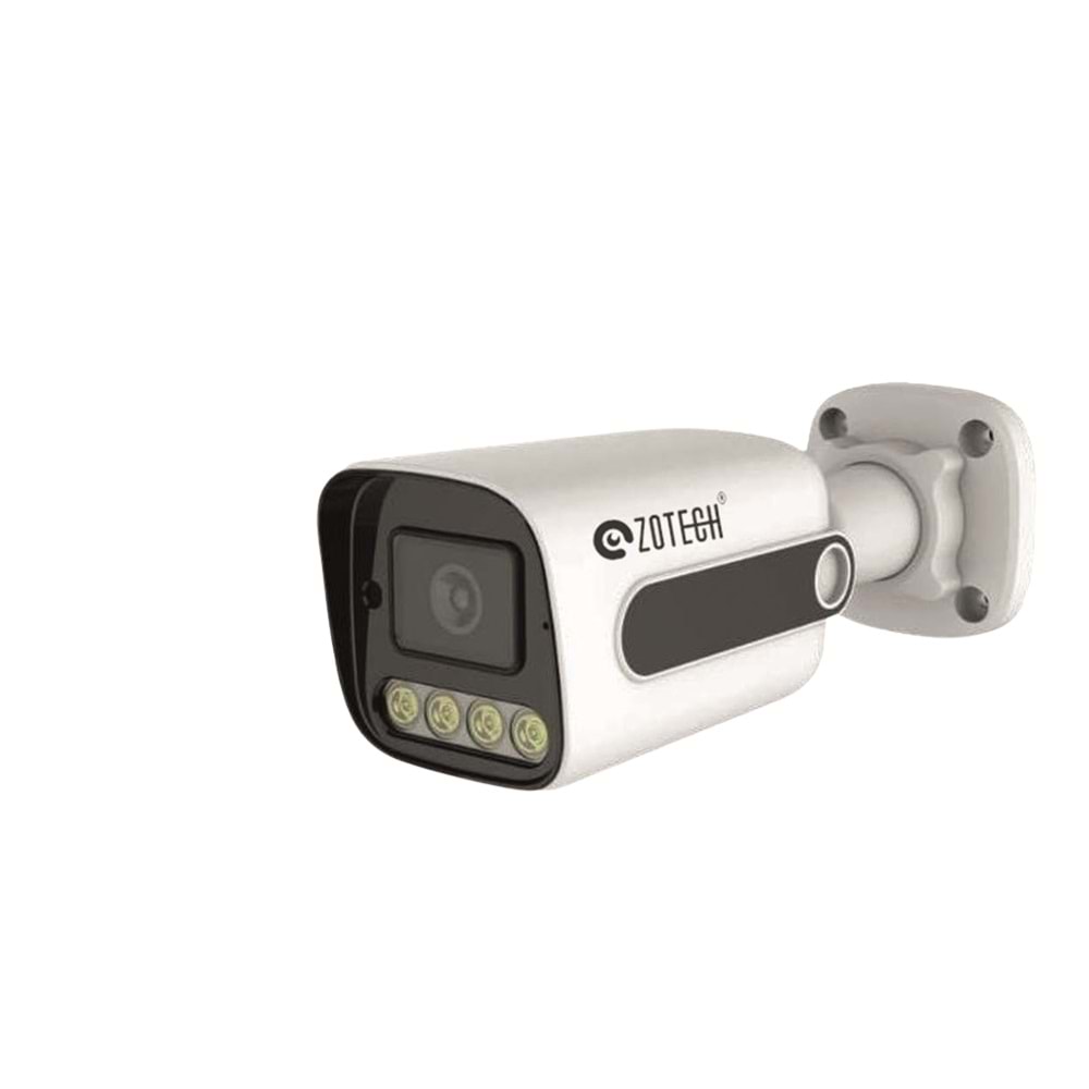 ZOTECH FC-C404IP28-P-A POE 4MP 4 WARMLED 2.8MM H265+ IP KAMERA(SESLİ)