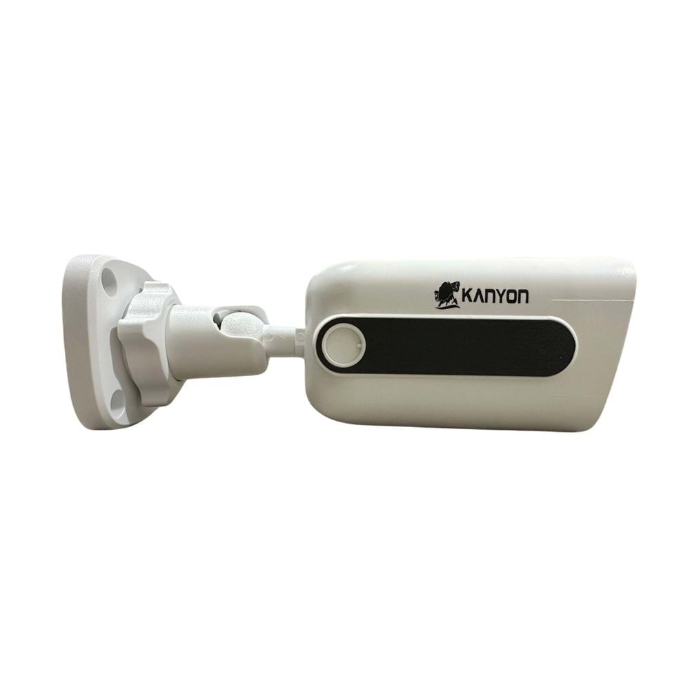 KANYON KN-C404IP28-P-A POE 4MP 4 WARMLED 2.8MM H265+ IP KAMERA(SESLİ)