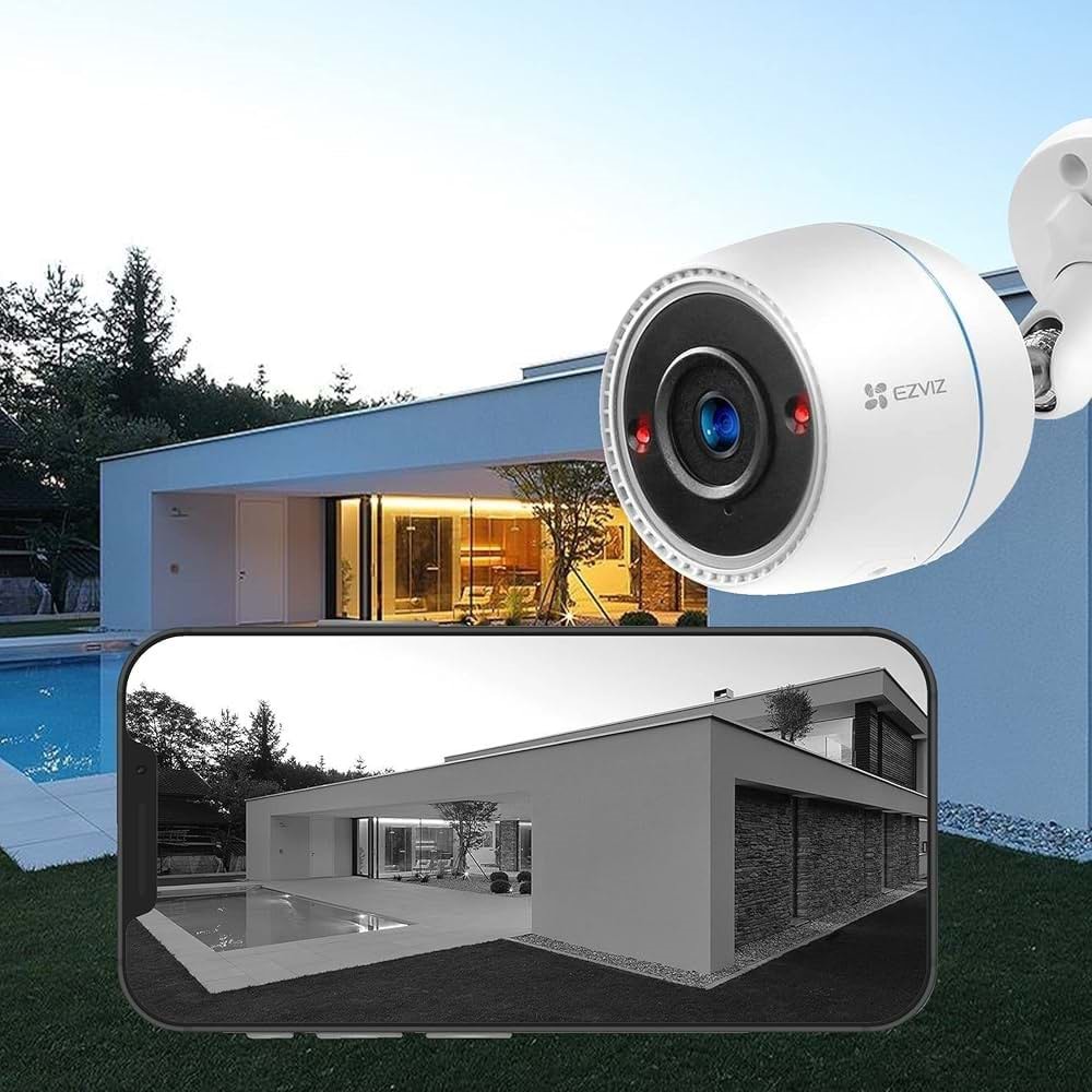 EZVİZ CS-C3T 2MP Wİ-Fİ BULLET KAMERA (SES ALMA)(HİKVİSİON NVR DESTEKLER)