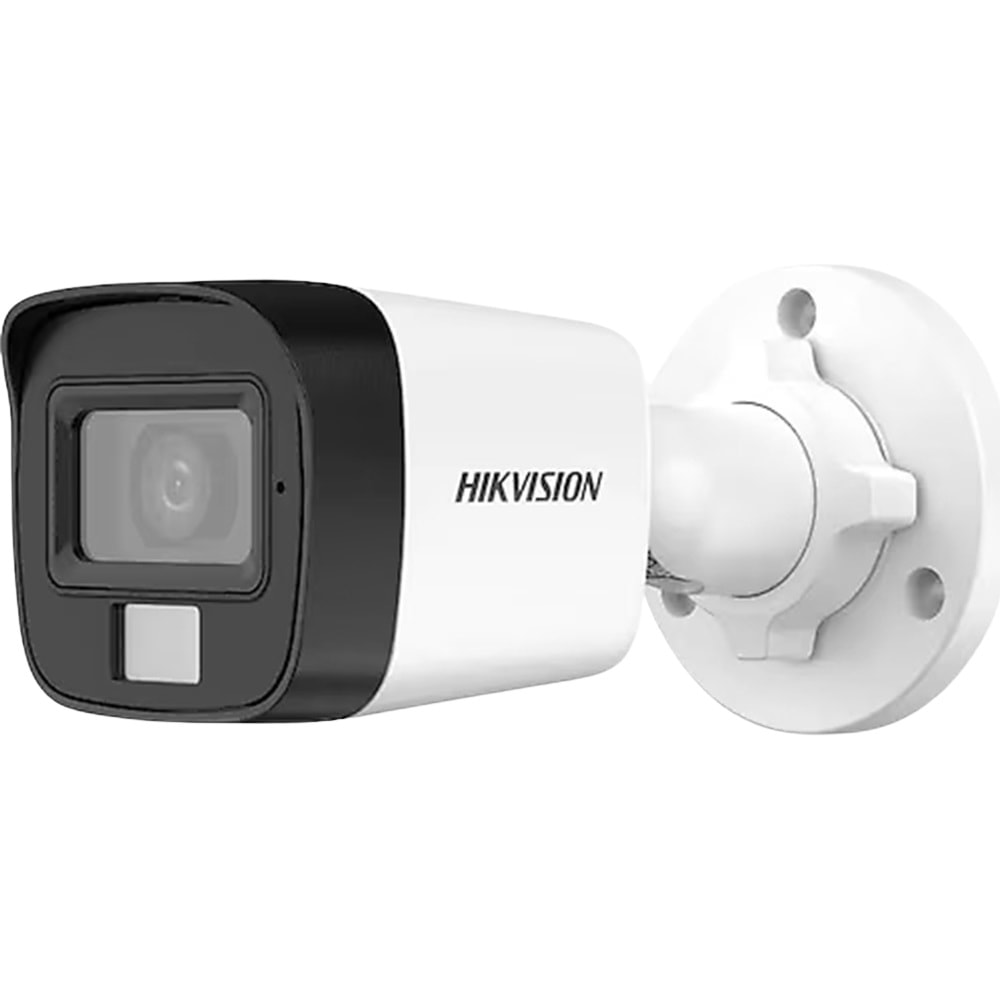 HİKVİSİON DS-2CE16D0T-LPFS TVI 1080P 2.8MM SABİT LENSLİ IR BULLET KAMERA DUAL LIGHT SESLİ