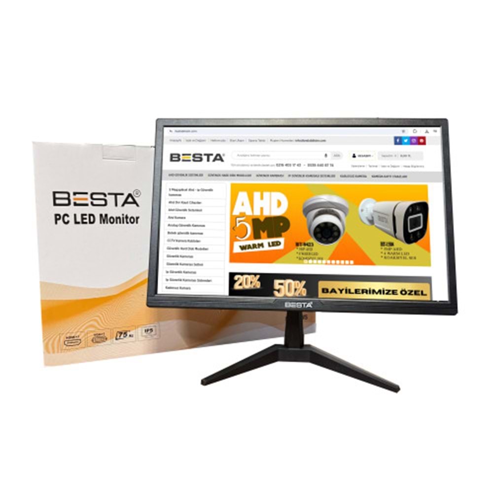 BESTA BST-19WS HD LED MONİTÖR