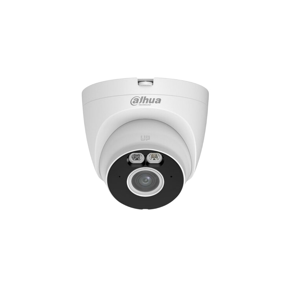 DAHUA T2A-PV 2MPİX, 2,8MM LENS, H265, 30MT GECE GÖRÜŞÜ, IP67, WİFİ, DAHİLİ MİKROFON, DOME IP KAMERA