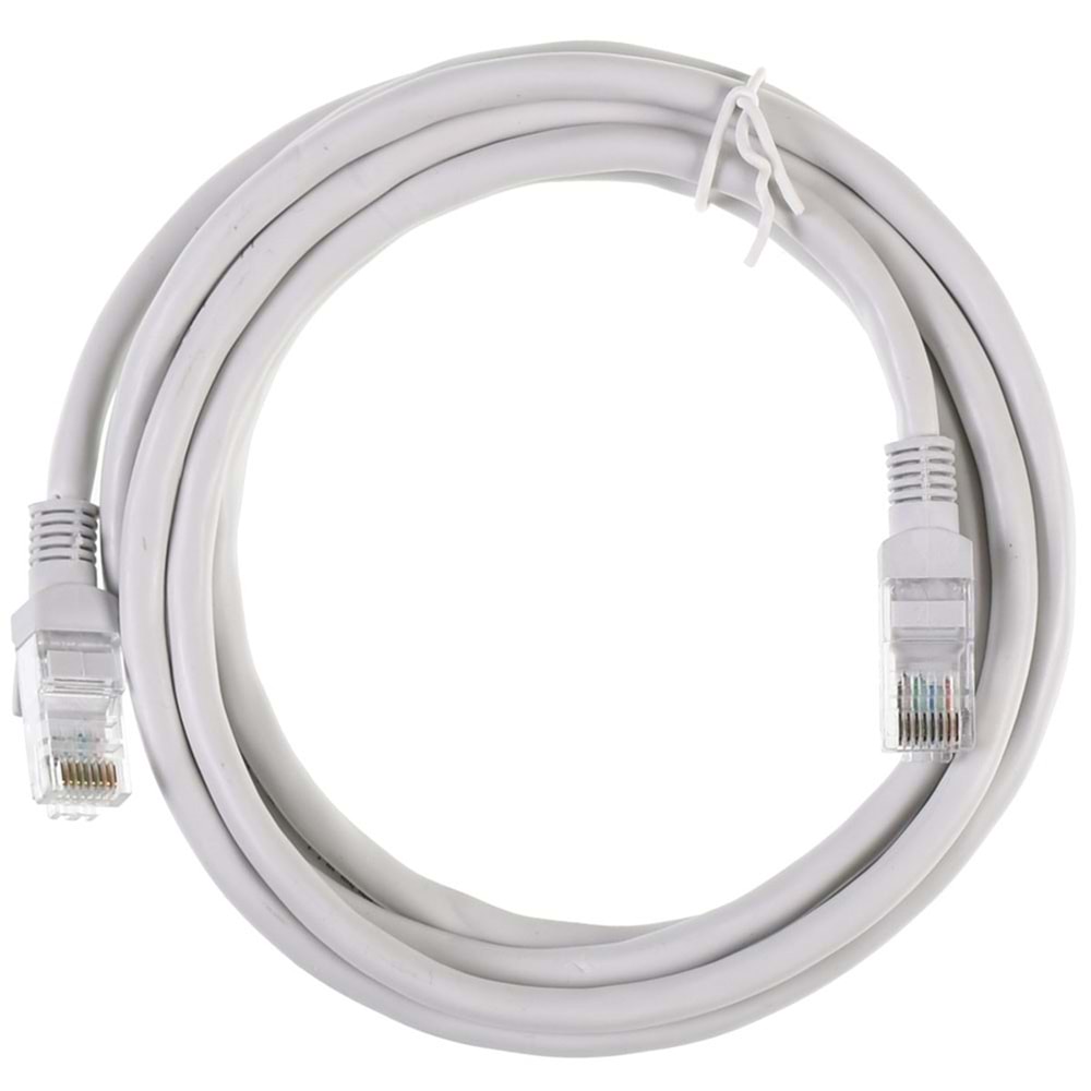 NİVATECH NTC 7080 2M PATCH GREY CAT6 CABLE