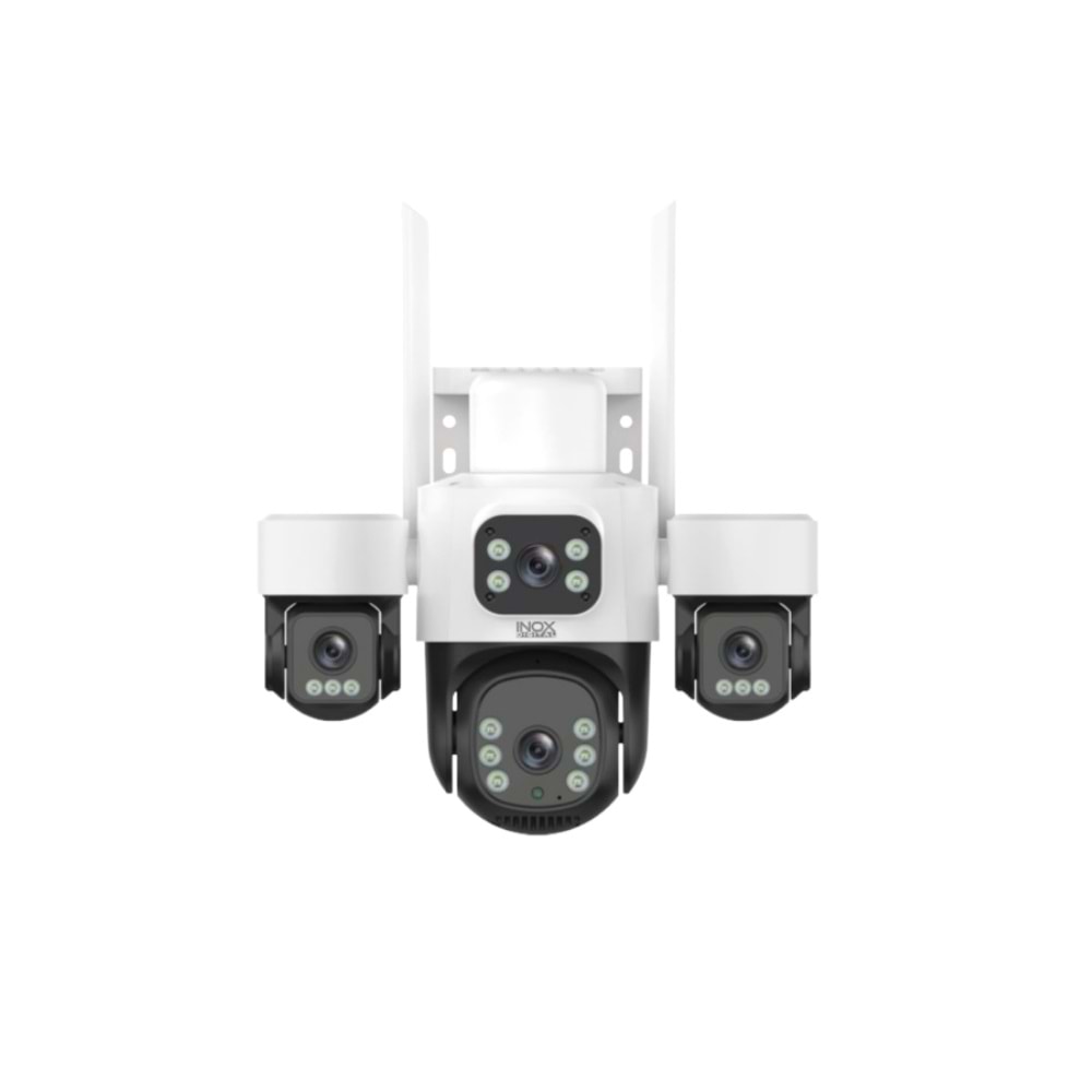 INOX-X114 4X3MP 4 LENSLİ WİFİ PTZ KAMERA