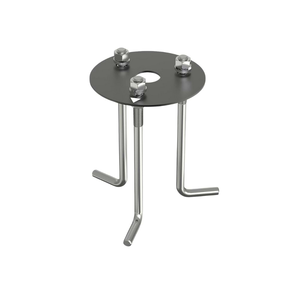 TRK-03 STANDART DİREK ANKRAJI (BETON İÇİN) - KÜÇÜK