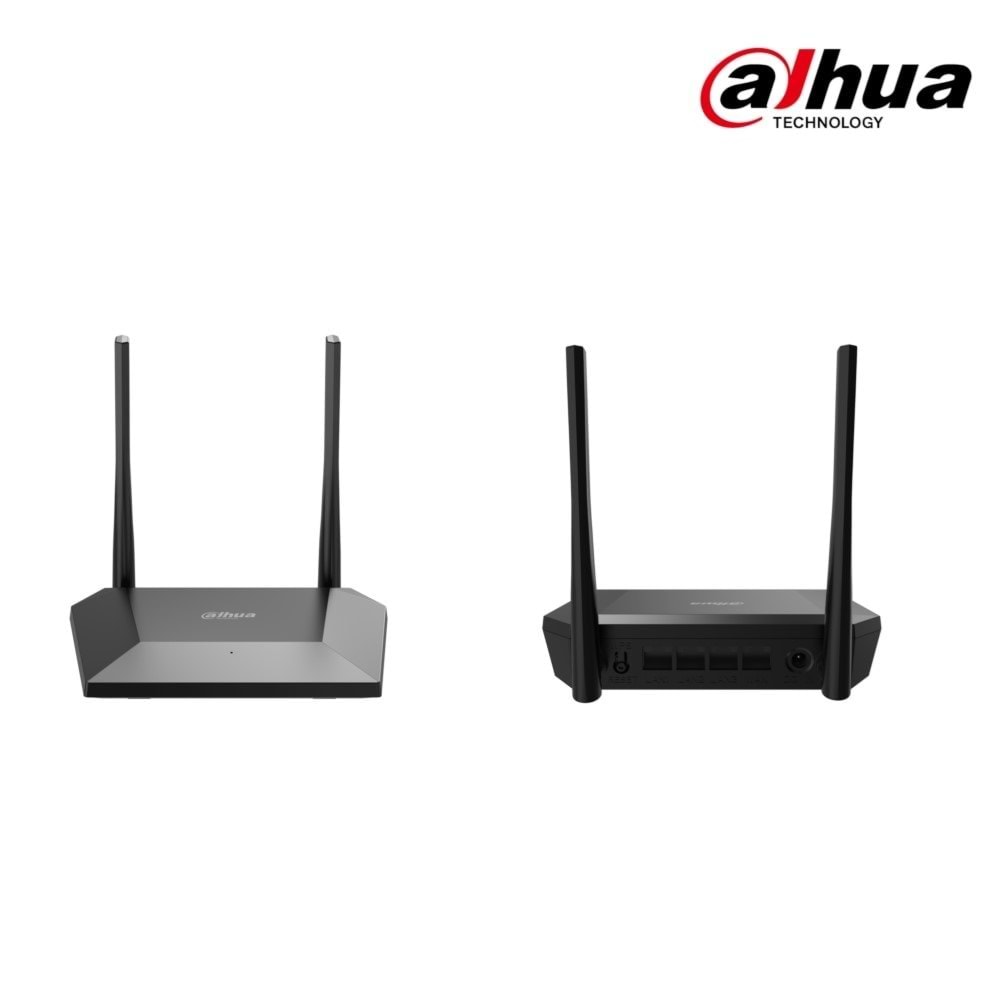 DAHUA DH-N3 N300 4 PORT 10/100 300MBPS 2.4GHZ 2X3DBI KABLOSUZ ROUTER