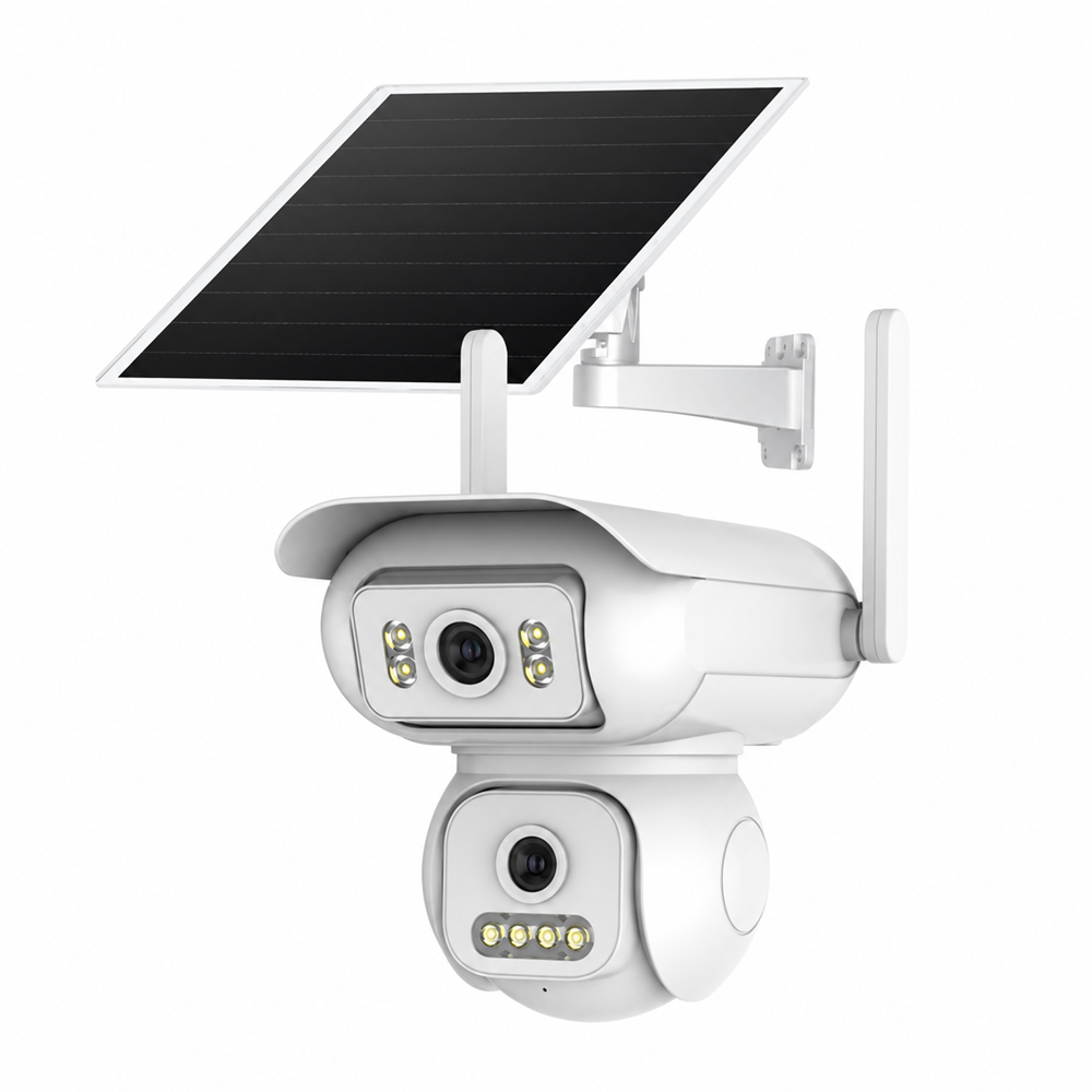 JOYSEE S2 6MP AOV 4G 2X2.8MM SOLAR İKİ KAMERA 4IR+4LED PTZ