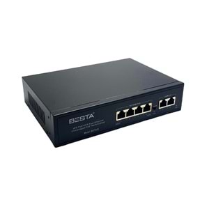 BESTA BST-420F 4+2 PORT 10/100 POE SWİTCH