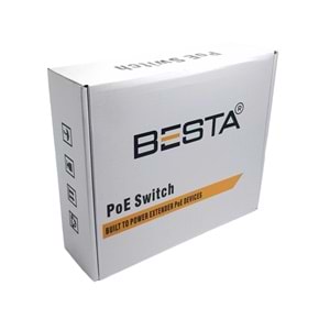 BST-820F BESTA 8+2 PORT 10/100 POE SWİTCH-POWER OVER ETHERNET