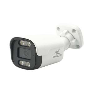NEWOCAM MW-5402D 4MP DUAL LED METAL BULLET İP KAMERA SES+POE