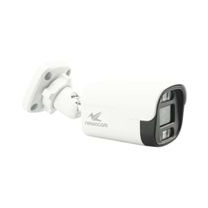 NEWOCAM MW-5402D 4MP DUAL LED METAL BULLET İP KAMERA SES+POE