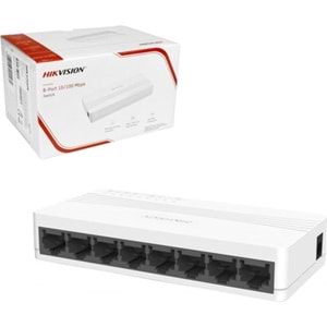 HİKVİSİON DS-3E0108D-E 8 PORT 10/100 MBPS SWİTCH