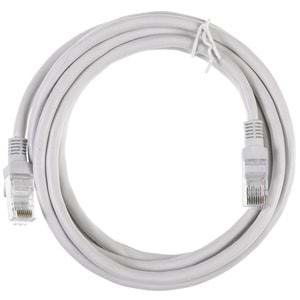 NİVATECH NTC 7080 2M PATCH GREY CAT6 CABLE