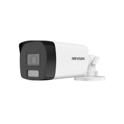 HIKVISION DS-2CE17D0T-EXLF 2MPİX 40MT GECE GÖRÜŞÜ, 3,6MM LENS, DUAL-LİGHT DIŞ MEKAN BÜYÜK KAMERA