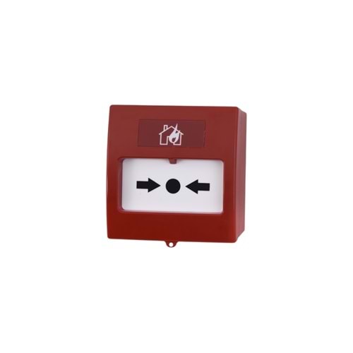 TEKNİM TFB-3165 KONVANSİYONEL YANGIN ALARN BUTONU TEKRAR KURULABİLİR