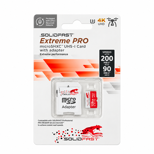 SOLIDFAST 64GB TAIWAN ÜRETİM MIKRO SD HAFIZA KARTI+ADAPTÖRLÜ