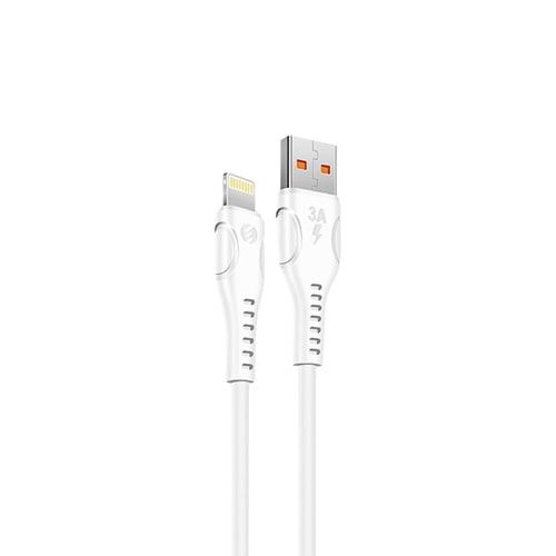 SL-X242 SLİNK 3A LİGHTNİNG GÜVENLİ HIZLI DATA+ŞARJ KABLOSU