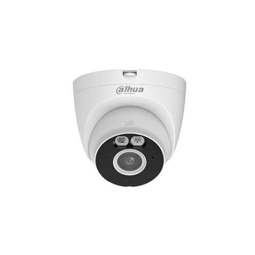 DAHUA T2A-PV 2MPİX, 2,8MM LENS, H265, 30MT GECE GÖRÜŞÜ, IP67, WİFİ, DAHİLİ MİKROFON, DOME IP KAMERA