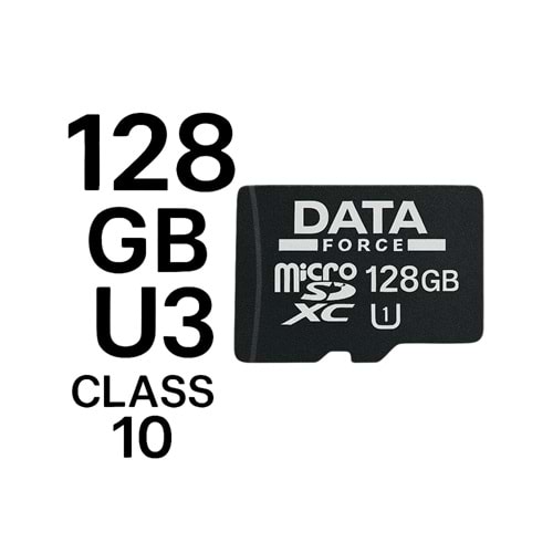 DATA FORCE 128GB MİCROSD 7/24 HAFIZA KARTI