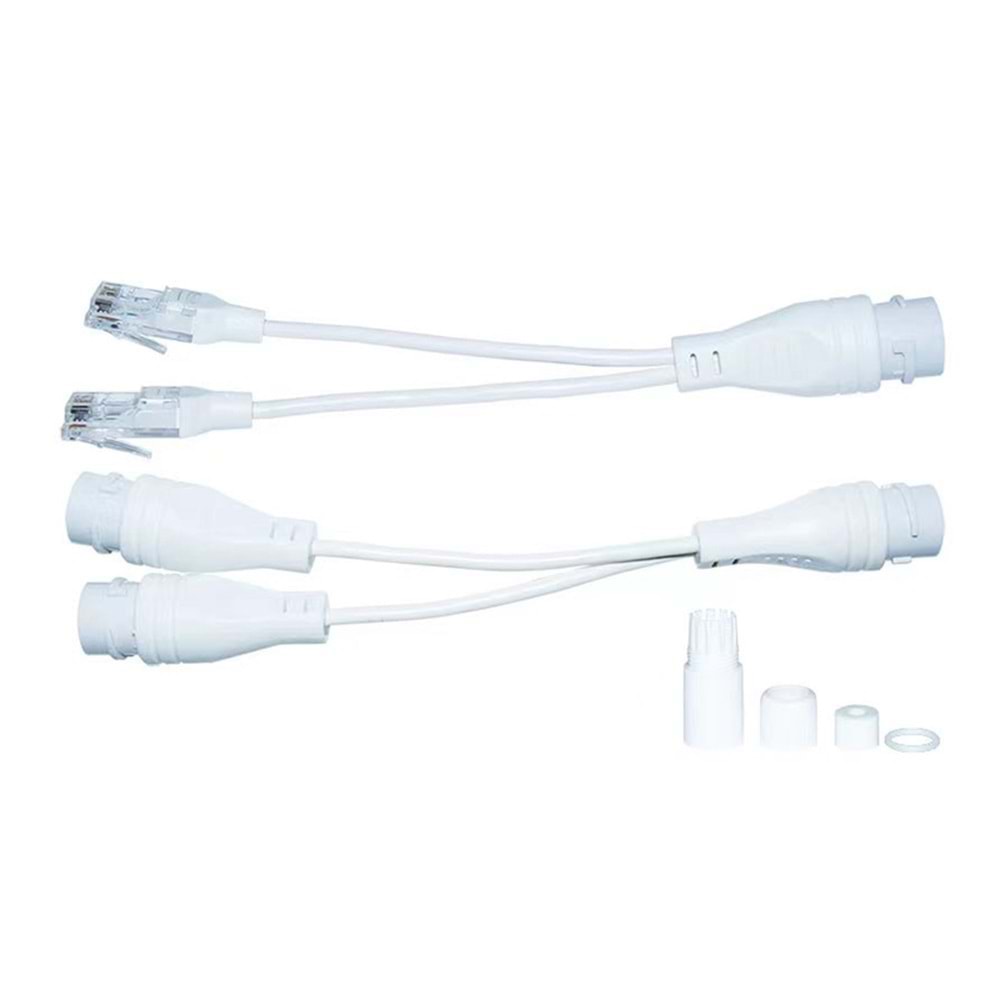 SECURİTECH POE COMBİNER SET ( TEK CAT5/CAT6 2 POE IP KAMERA)