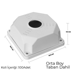 RBOX-WX9 ORTA BOY CAM BOX BEYAZ RENK