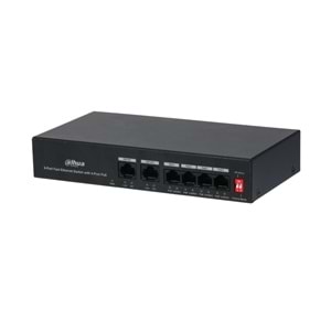 DAHUA PFS3006-4ET-36 4PORT 2UPLİNK 36W POE SWİTCH