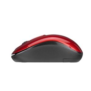 EVEREST SMW-666 USB WİRELESS MOUSE KIRMIZI
