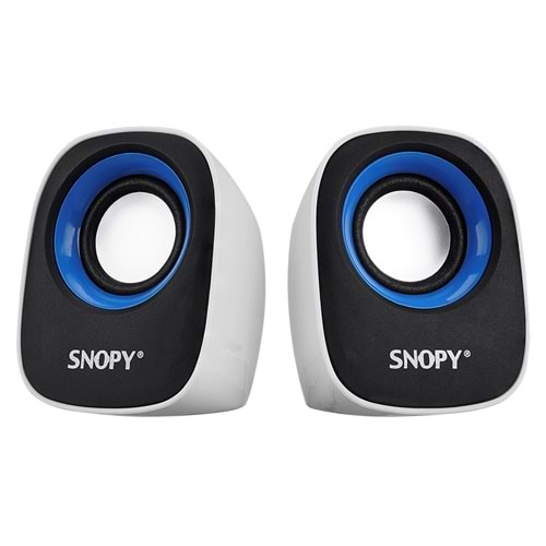SNOPY SN-120 USB 2.0 SPEAKER BEYAZ / MAVİ