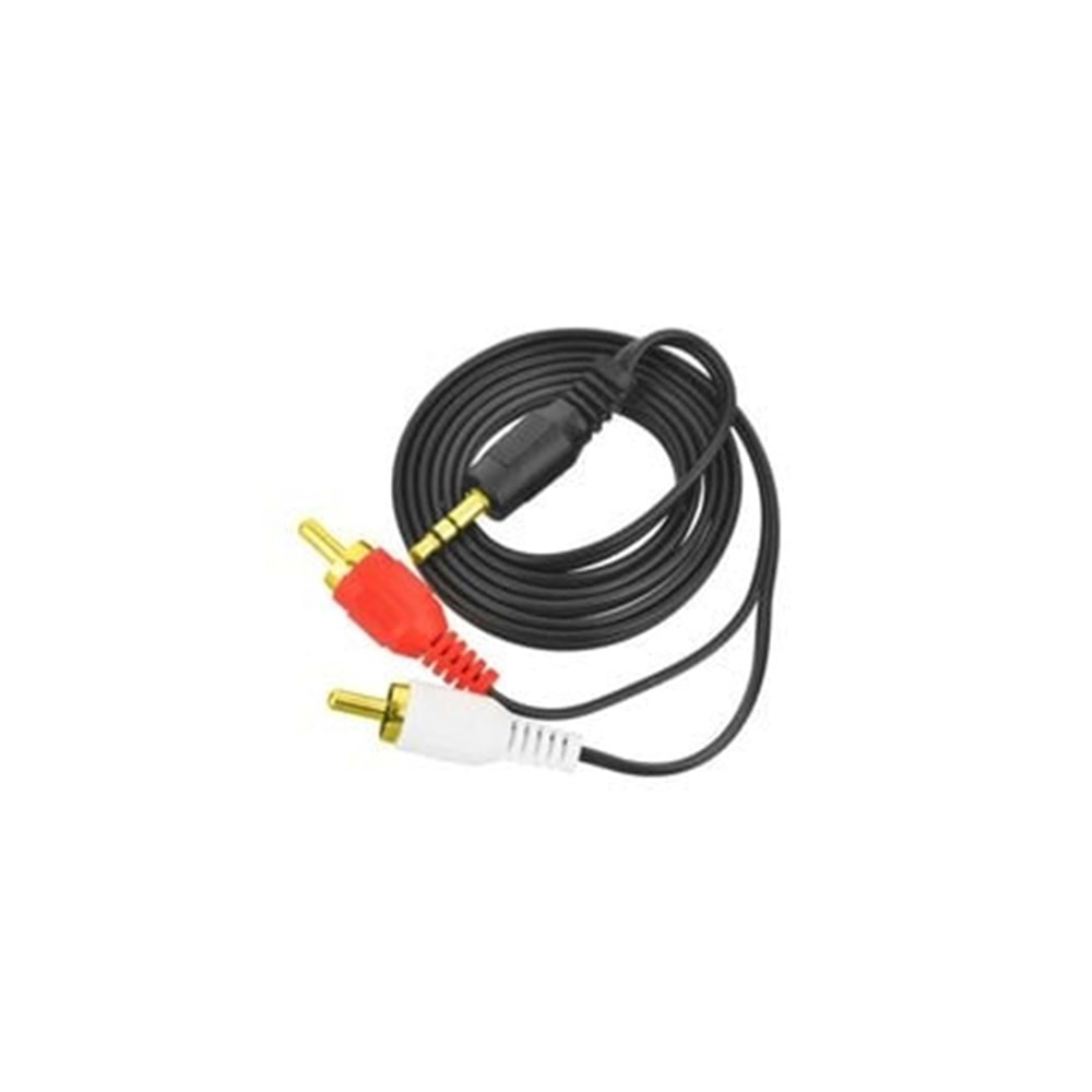 NİVATECH NTC-420 3,5MM DC TO 2RCA KABLO 1.5MT