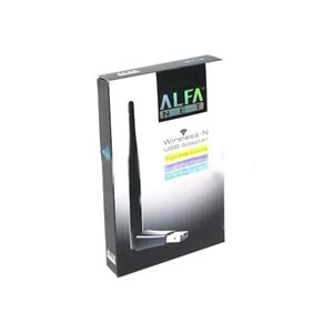 ALFANET ALF-W113 ALFANET USB 150MBPS ANTENLİ KABLOSUZ ADAPTÖR