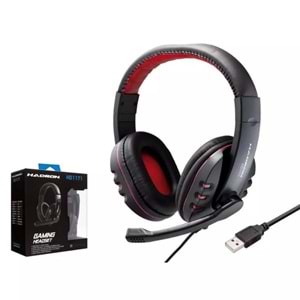 HADRON HD1171 KULAKLIK MİKROFONLU PC OYUN USB(PS4 UYUMLU)