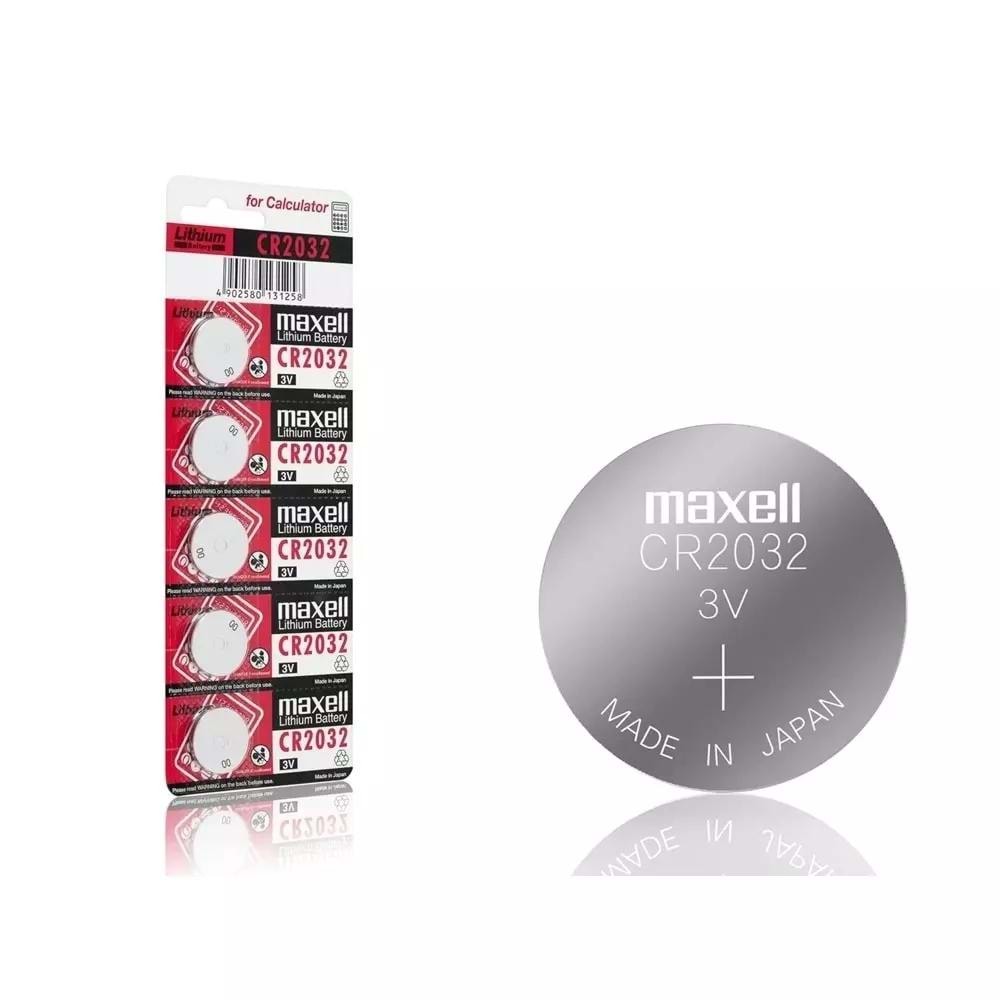 MAXELL CR2032 3V LITHIUM PİL 5 Lİ PAKET