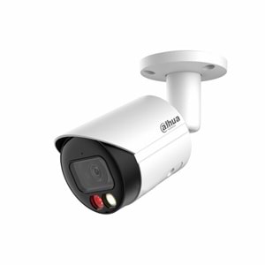 DAHUA IPC-HFW1249S-S-IL 2MPİX, 3,6MM LENS, SD KART, SMART DUAL LİGHT, H265+, 30MT GECE GÖRÜŞÜ, DAHİLİ MİKROFON, IP67, POE BULLET IP KAMERA