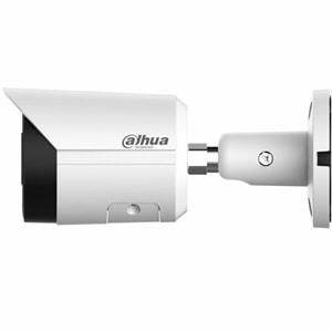 DAHUA IPC-HFW1249S-S-IL 2MPİX, 3,6MM LENS, SD KART, SMART DUAL LİGHT, H265+, 30MT GECE GÖRÜŞÜ, DAHİLİ MİKROFON, IP67, POE BULLET IP KAMERA