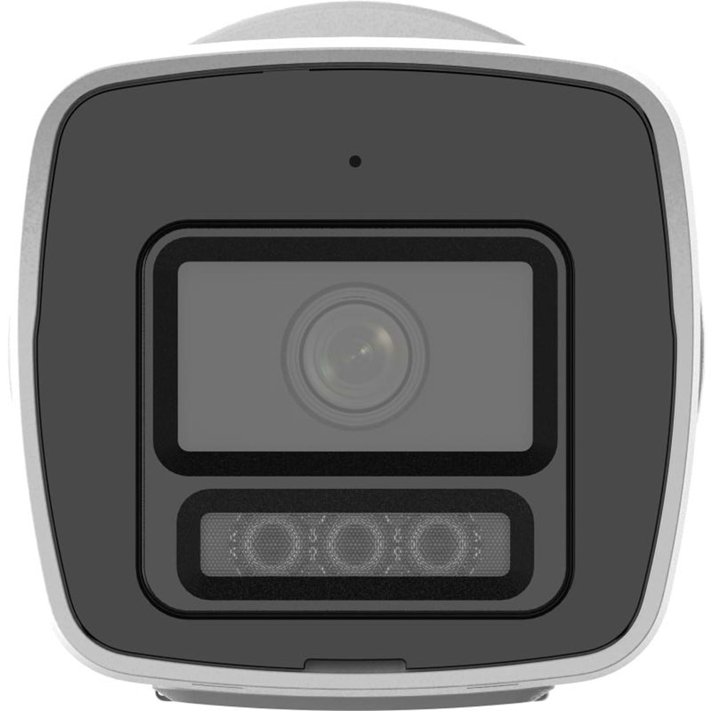 HIKVISION DS-2CD1047G2H-LIUF 4MP 2.8MM 30MT SMART HYBRID LIGHT ACUSENSE DAHİLİ MİKROFON BULLET IP KAMERA