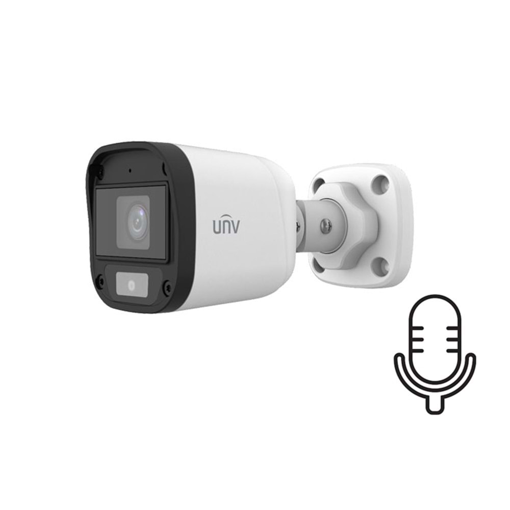 UNV UNİVİEW UAC-B112-AF28 2MP 2,8MM LENS AHD SESLİ BULLET KAMERA