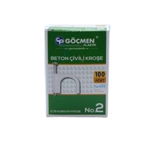 GÖÇMEN BETON ÇİVİLİ KROŞE NO:2 ( 100 ADET )