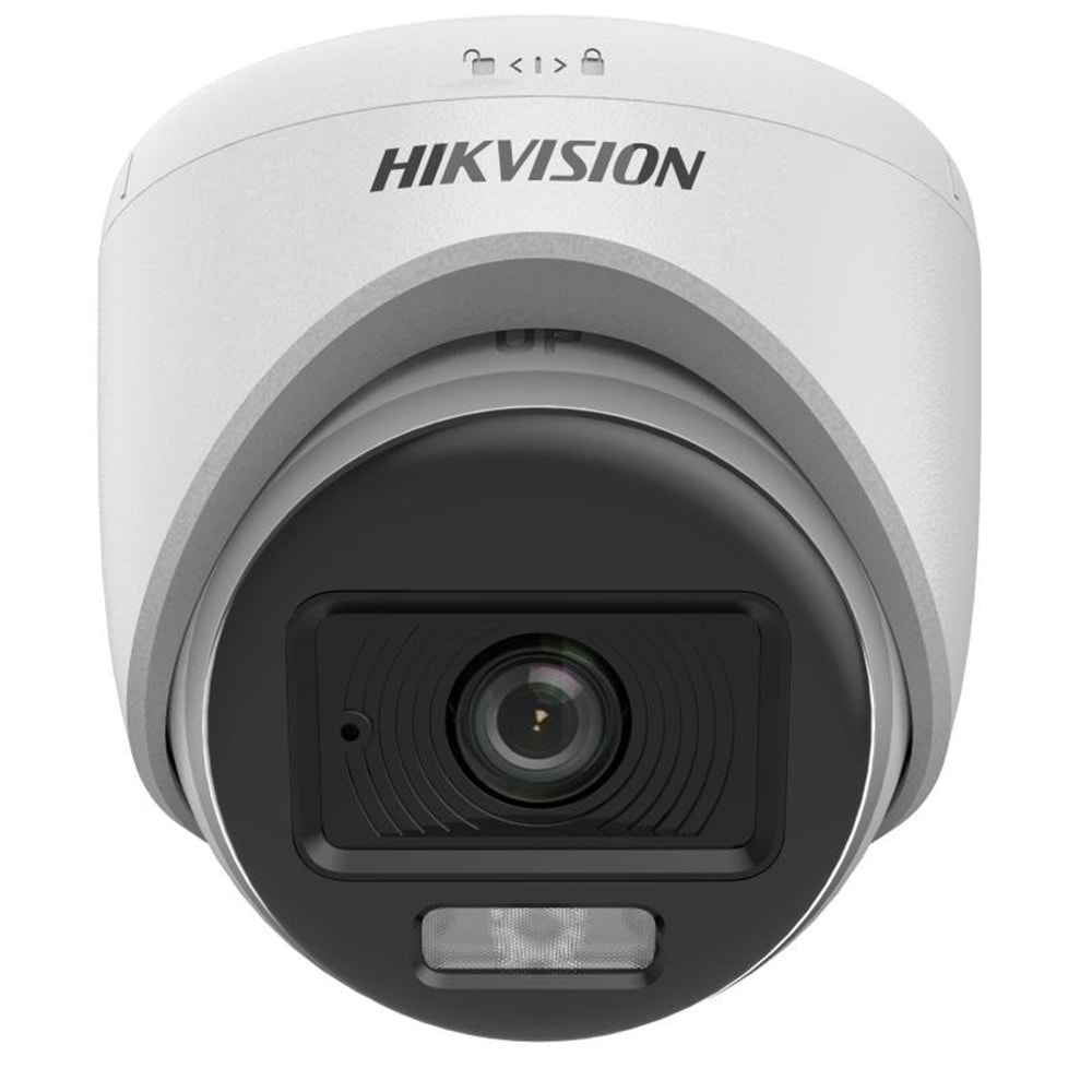 HİKVİSİON DS-2CE70DF0T-LPFS 2MP 2.8MM COLORVU SESLİ TVI 4İN1 DOME KAMERA