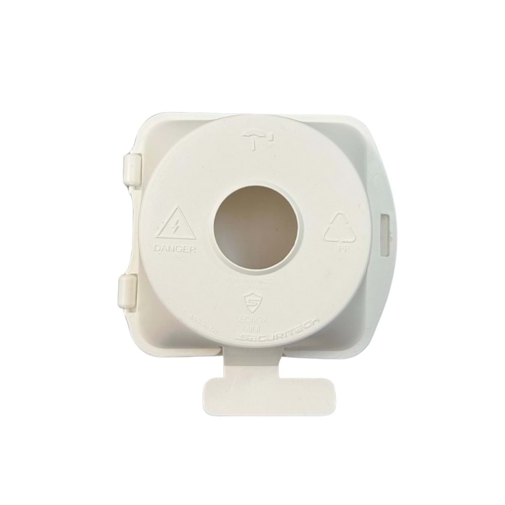 SECBOX MINI PRO MENTEŞELİ VİDASIZ ÜST KAPAK KAM.MONTAJ.BUATI