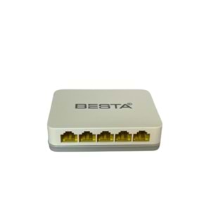BST-05 BESTA 5 PORT 10/100 SWİTCH BOX