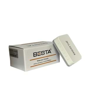 BST-05 BESTA 5 PORT 10/100 SWİTCH BOX