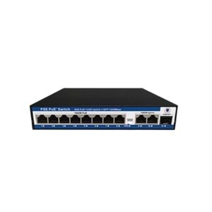 NOVACOM NVC-PSEG0821 8 PORT GIGA POE 2 PORT UPLINK 100/1000MB 1 SFP POE SWİTCH