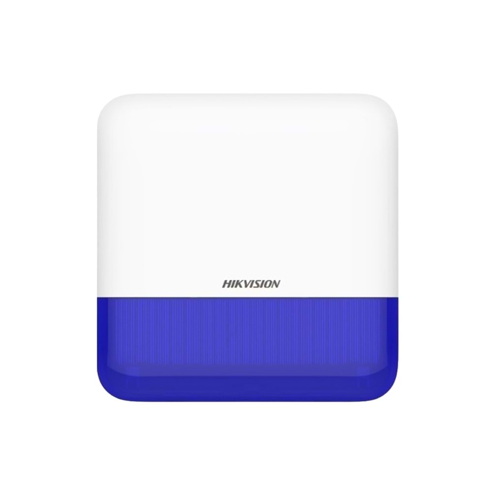 HİKVİSİON DS-PS1-E-WE KABLOSUZ AX PRO HARİCİ (868MHZ) - DIŞ ORTAM SİREN MAVİ